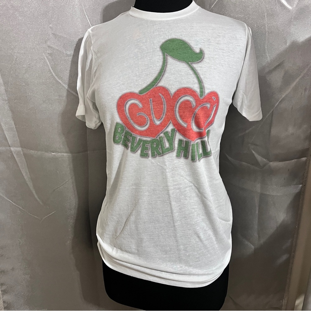 New Cherry Graphic Top